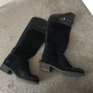Women’s black Tory Burch Riding Boots